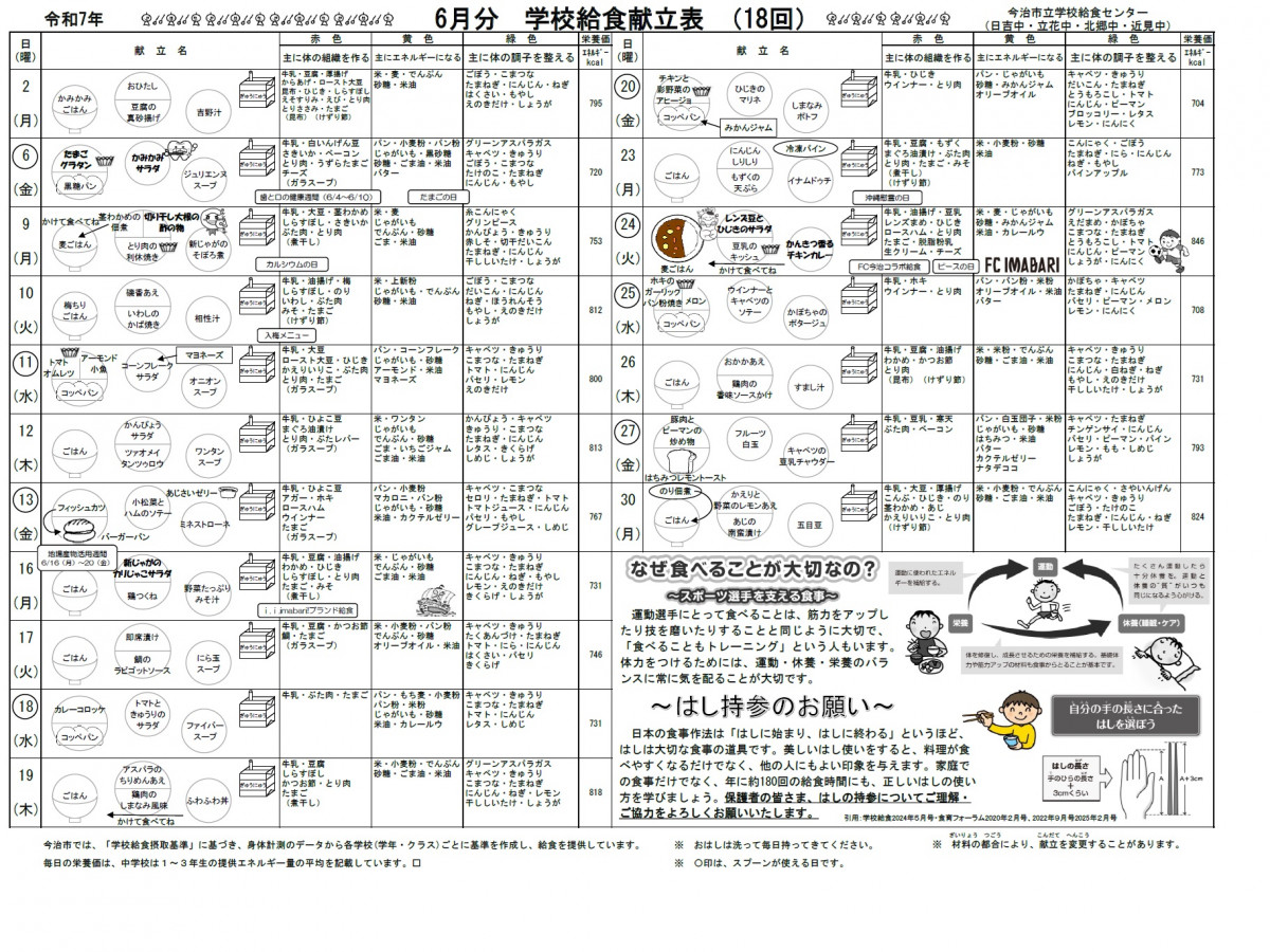 給食献立